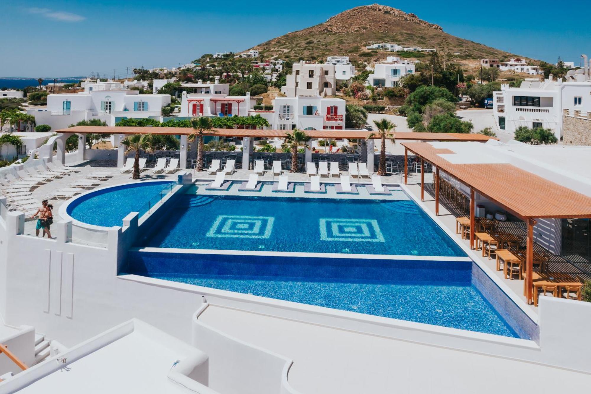 Naxos Grand Hotel Naxos City Esterno foto