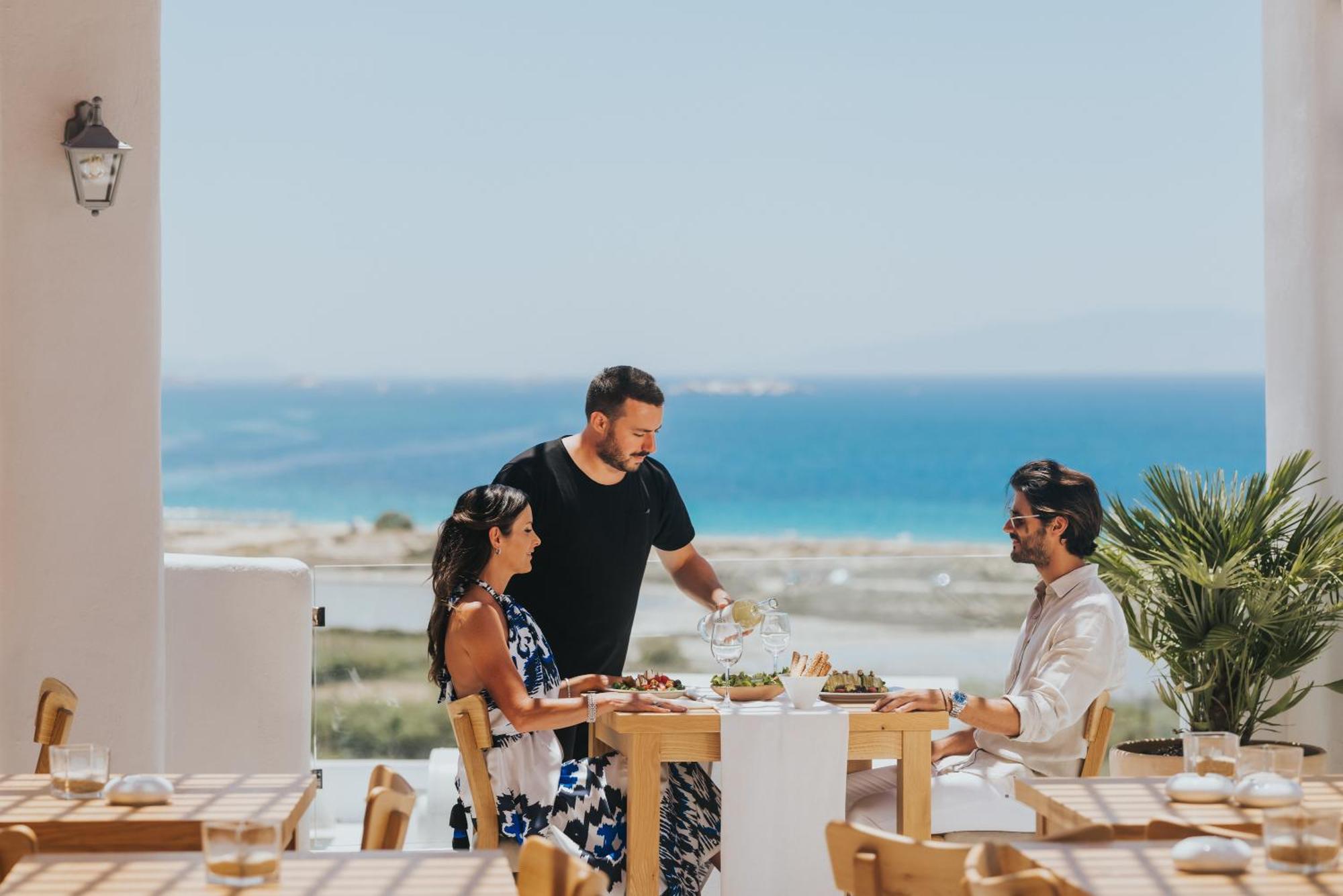 Naxos Grand Hotel Naxos City Esterno foto